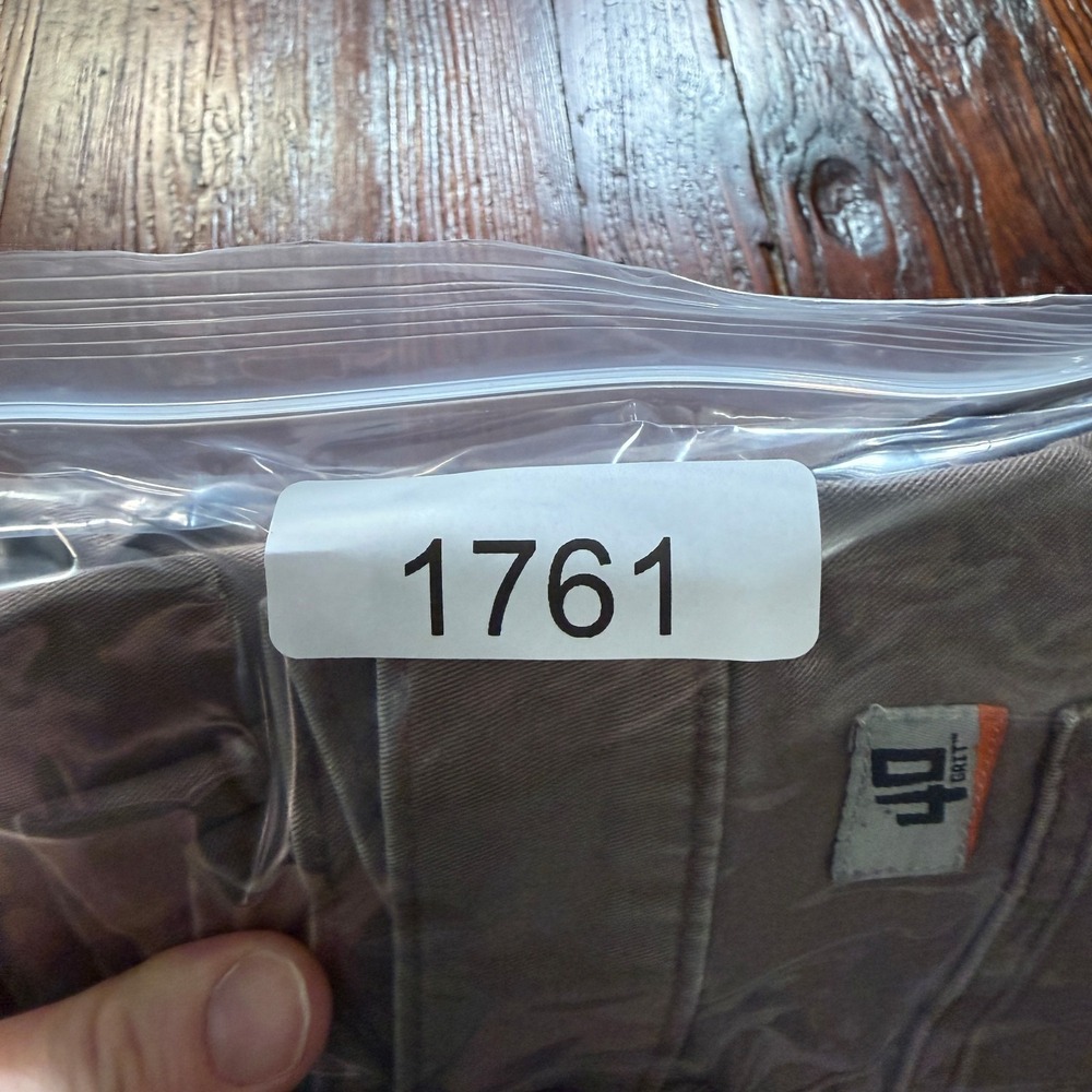 Duluth Trading‎ 40 Grit Pants Mens 42x30 Brown Standard Fit Flex Twill Carpenter - Picture 12 of 12
